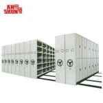 Legal Size Compact Book Shelf Mechanical Metal Mobile Shelving File Compactor