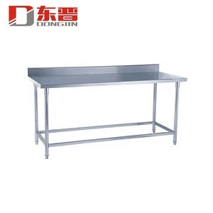 Length 0.8M Stainless Steel Work Table For Kitchen