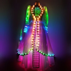 Light Up Dancewear / LED Light Dance Dress / Ballet Costumes