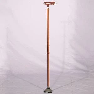 Light Weight rehabilitation foldable stainless steel crutch with rubber handle