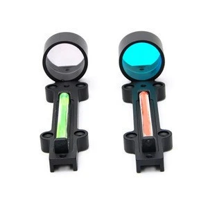 Lightweight fiber optic sight 1x28 Red green Dot Hunting Scope