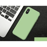 Liquid Silicone Case Phone New Arrival Soft Baby Skin Mobile Phone Accessories Back Cover for iPhone 6s 7 8 plus x xr xs max 11
