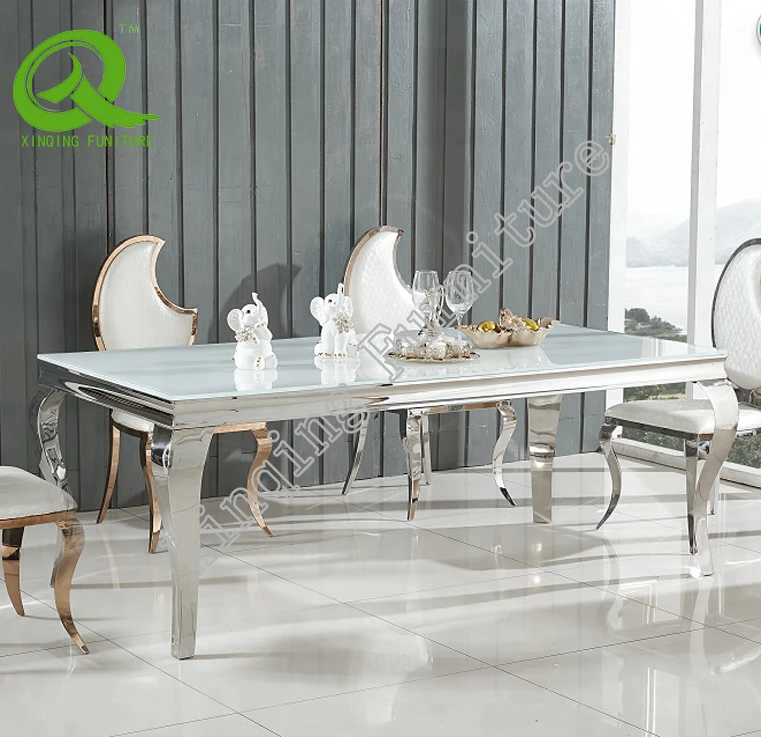 living room furniture sets modern marble stainless steel dining table