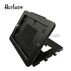 Lockable iPad Stand Desk Enclosure Tablet Counter Sign Holder Table Housing Anti Theft Display For ipad 2 3 4 Air 2 9.7 ipad Pro