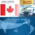 Import Logistics agent express air sea shipping freight from China to Canada from China