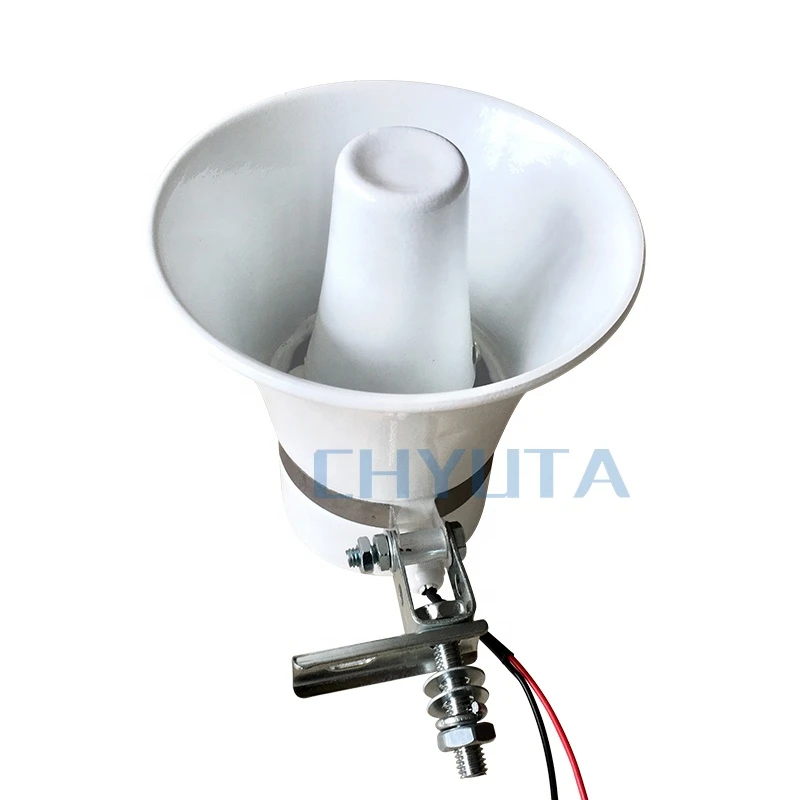 Loud 20W Auto Waterproof Speaker siren alarm 12V/24V rubbish truck speaker Car Sanitation car horn