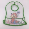 Lovely design new style easy to clean EVA or PEVA waterproof personalized customise  baby bib