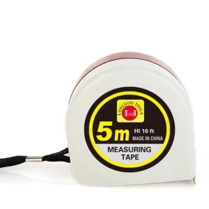 Low price 5m/16ft steel measuring tape measuring tape tool flex steel tape