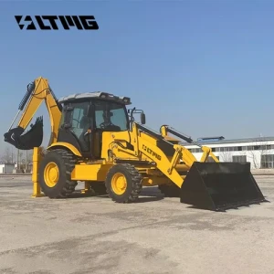 LTMG 2.5 Ton Backhoe Excavator Loader 4x4 Wheel BLT388 Backhoe Loader with Price