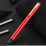 Luxury Business Gift With Custom Logo Wedding Souvenir Gift Set Metal Pens Roller Ballpoint Pen OEM Design Pen with Box