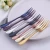 Import Luxury Metal Fruit Fork Snack Salad Mini Forks from China