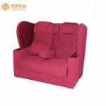 Luxury VIP Comfortable Leather Movie Sofa Couple Cinema Chair Lover Theater Seat