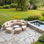 Luxury Waterproof Customized PE Rattan Set Style Modern Outdoor Furniture Garden Sofa