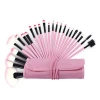 Makeup Brushes 32Pcs Professional Cosmetics Mermaid Brushes Set, Soft/Comfortable Makeup Tools Kit with Leather Case