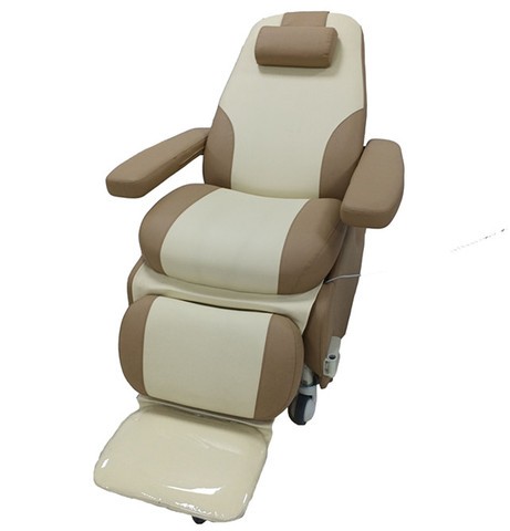 Manual Blood Donation Chair Infusion Chair Reclining Phlebotomy Chair