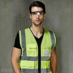 Manufacture supply Security Work Hi Vis Vests