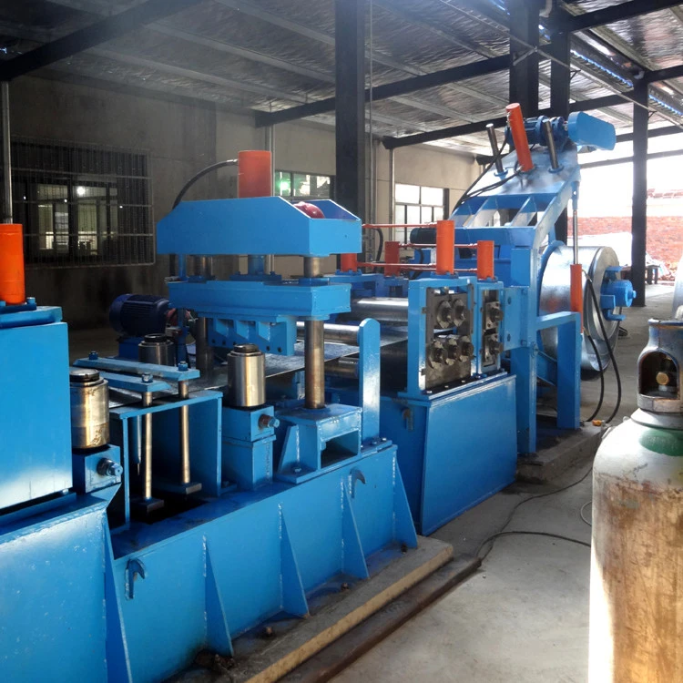 Manufacturing factory round shape tube mill pipe making machine