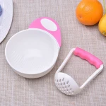 Mash and Serve Bowl for Making Homemade Baby Food