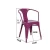 Import MCH-1509 Metal frame stackable chair Moden metal chair from China