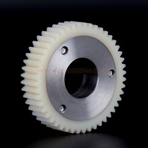 Mechanical engineering cylindrical plastic spiral bevel gears