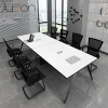 Melamine office desk modern conference room furniture table for meeting