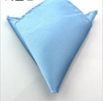 Mens suit solid plain color small pocket square Tuxedo handkerchief  for wedding party / Mens Suit Pocket Towel