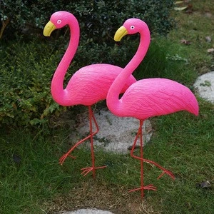 metal legs  Flamingo Hunting Decoys for Garden Decoration
