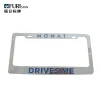 metal license frame America USA Auto Car and motorcycle number Plate Frame name license plate frame customized advertised