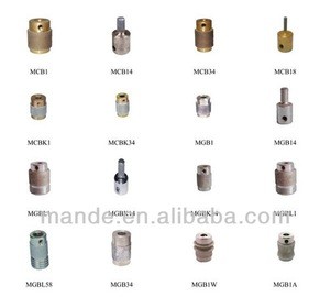 MGB1A Long life glass polishing and grinding machine use grinder bits in the abrasive tools for stained glass machine