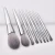 Import Micro Fiber Soft Makeup Brushes Professional Powder Eyeshadow Eyebrow Cosmetics Makeup Applicator Your Own Brand Name from China