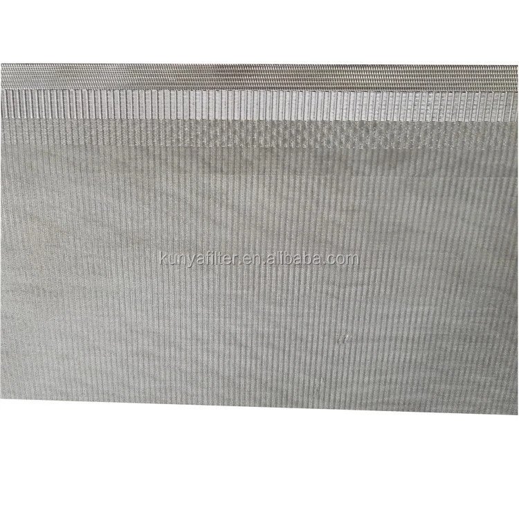 Micron porous sus 316L ss stainless steel 5 layer wire mesh Hastelloy c 276 sintered filter tube