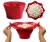 Import Microwave Oven Safe Easily-used Foldable Collapsible Silicone Popcorn Maker Bowl from China