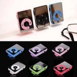 Mini 7 colors mirror clip USB digital MP3 music player support 8GB SD TF Card
