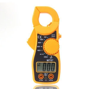 Mini pocket Digital clamp multimeter AC Voltage Current Tester multi meter