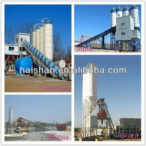 Mobile Concrete mixing batcher Plant with CE,GOST,ISO certificates
