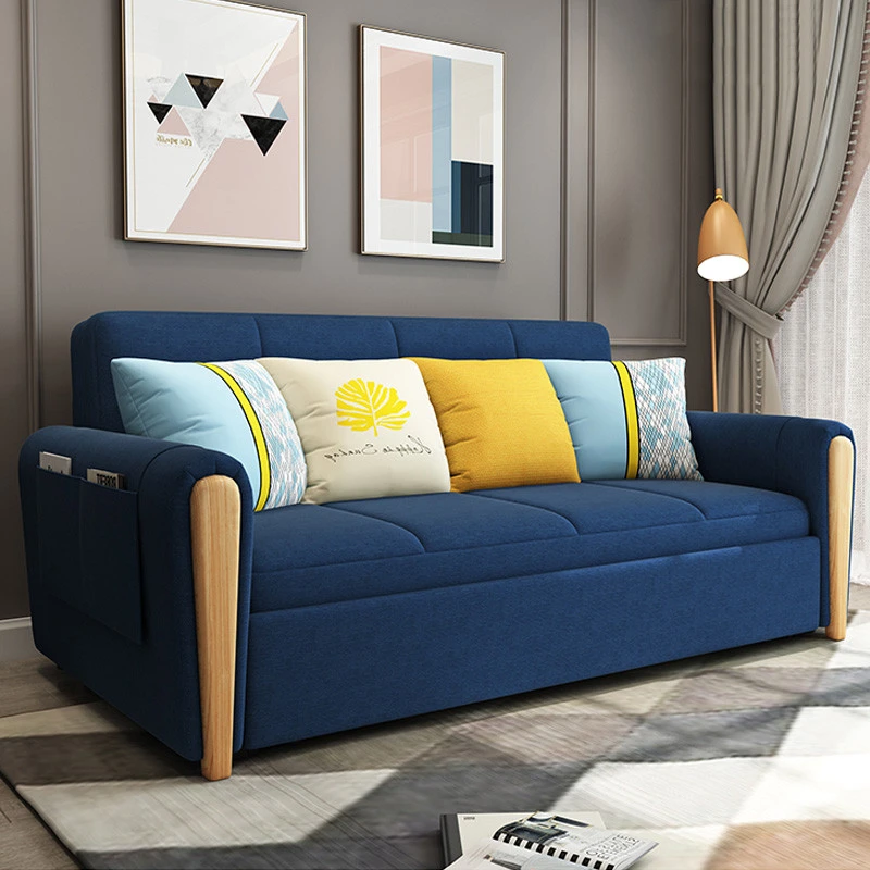 Modern apartment sofa and bed with storage high quality small living room furniture folding sofa bed