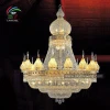 modern crystal pendant lamp for mosque
