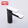 Modern design bathroom faucet black and chrome basin mixer tap UPC basin faucet