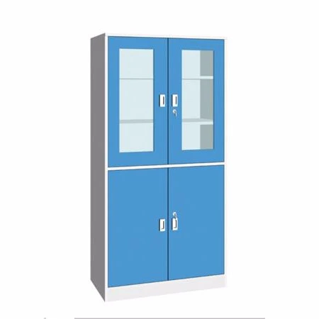 Modern design steel storage medicine cabinet for chemicals reagent laboratory