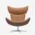 Import modern designer furniture fiberglass leather lounge leisure living room home furniture accent Imola arm Chair from China