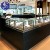 Import Modern jewelry display showcase design wooden furniture jewellery shop decoration from China