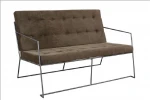 Modern Living Room Folding Iron Bed Feet Frame Comfortable Sleeping Big Sofa Bed