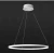 Import Modern pendant lights led circle adjustable ring pendant lamp home lighting in stock from China