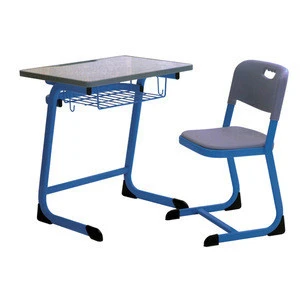 Modern School furniture school desk student study chair cheap hot sale school table and bench desk