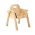 Import Modern School Library Furniture New Year Sale Montessori Educational Wooden Chair For Preschool Child from China