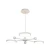 Import Modern simple matte white aluminum iron material shade hanging decorative fixture chandeliers pendant lights led from China