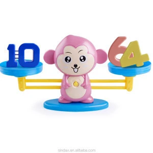 Monkey Blance Early Learning Educational Balance Math Counting Board Game Toy For Kids
