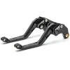Motorcycle brake and clutch levers with laser logo bandit
