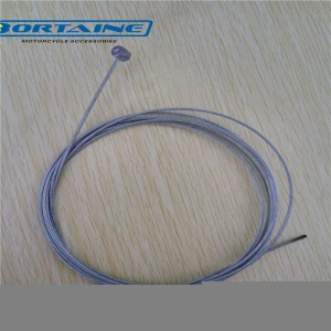 motorcycle brake clutch cable steel inner wire rope with adjusting screw supplier in qinghe for bicycle