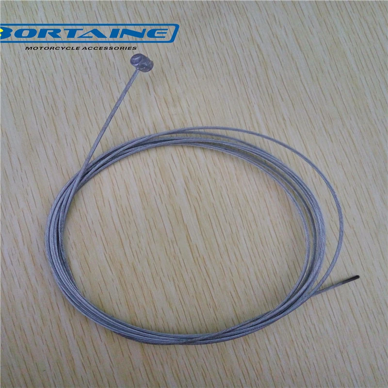 motorcycle brake clutch cable steel inner wire rope with adjusting screw supplier in qinghe for bicycle